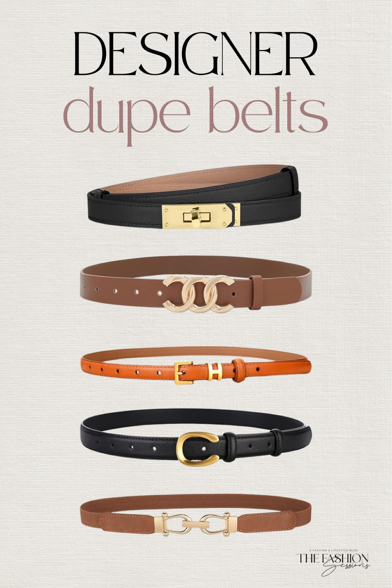 Designer belt | Amazon designer | designer dupe | accessories | Tracy | The Fashion Sessions 

#LTKworkwear #LTKstyletip #LTKsalealert