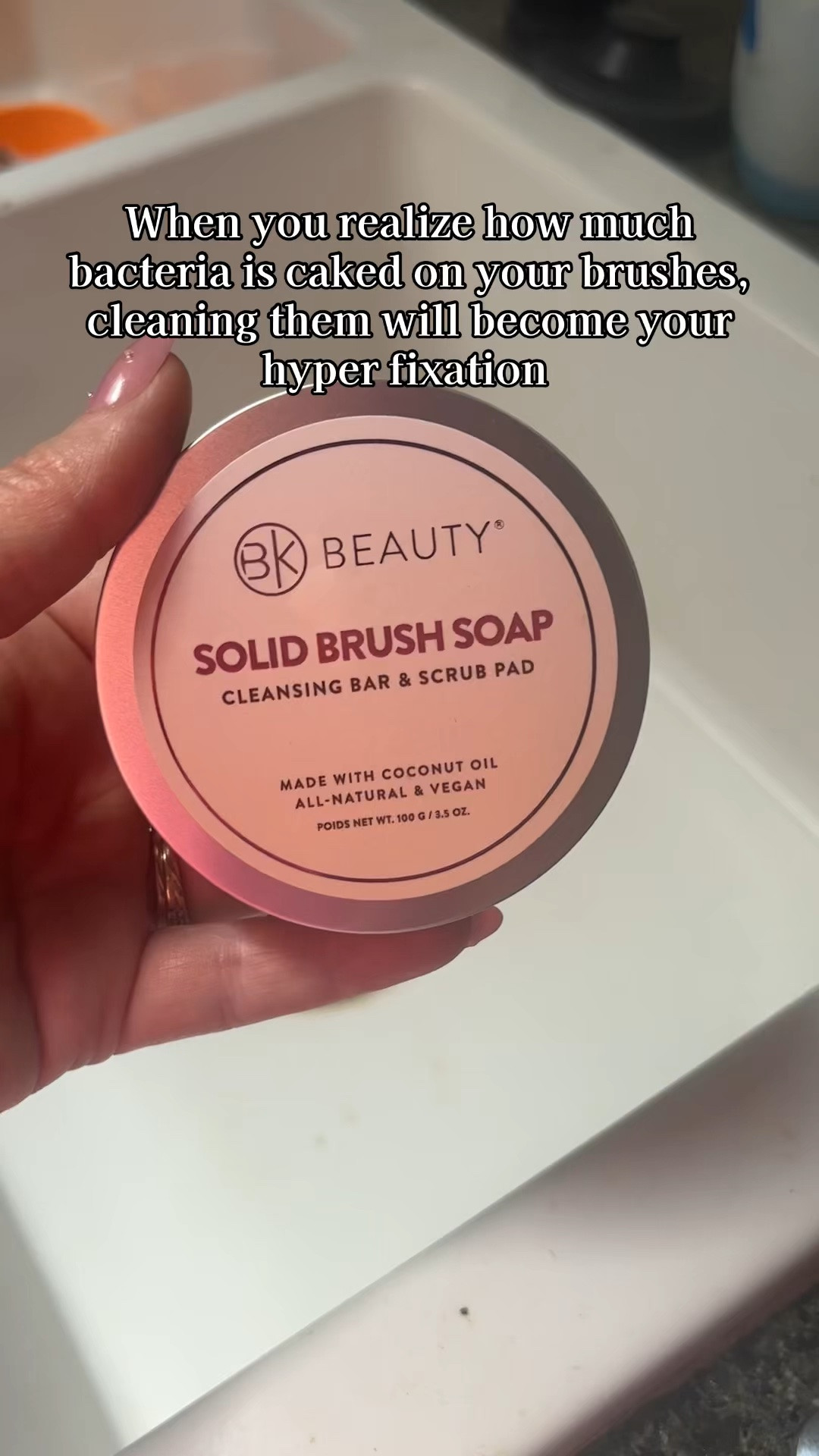 Bk beauty soild cleanser Mae’s brush cleaning so easy… but turf be told I love cleaning my brushes!

#LTKBeauty #LTKgrwm #LTKmorningroutine