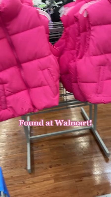 Pink puffer vest at Walmart for under $15!!  🩷

#LTKunder50 #LTKSeasonal