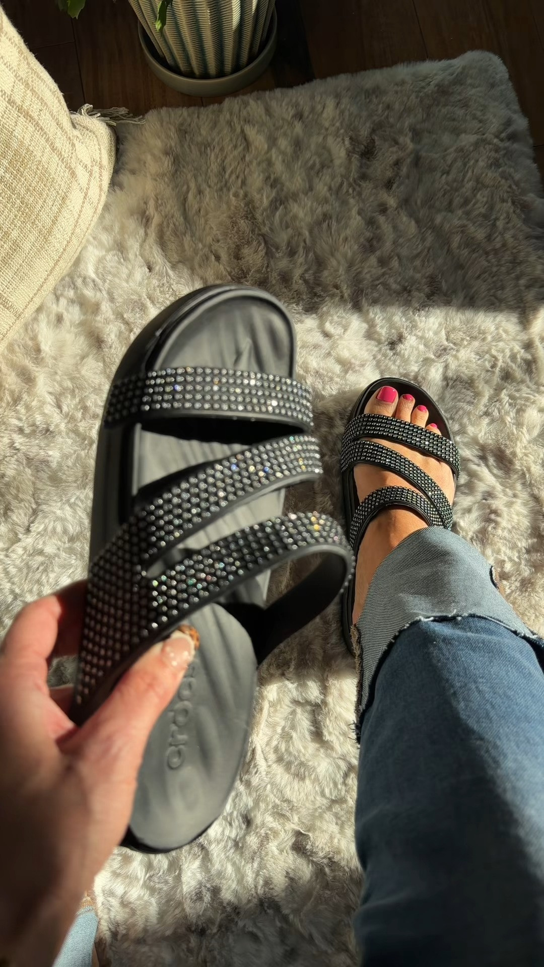 They look way more expensive than they are and the straps feel so soft on your feet.

#LTKStyle #LTKFootwear #LTKDaily #ComfortWear #OnRepeat #RealOutfits #earnscommissions 

 #LTKMothersDay #LTKSeasonal #LTKOver40