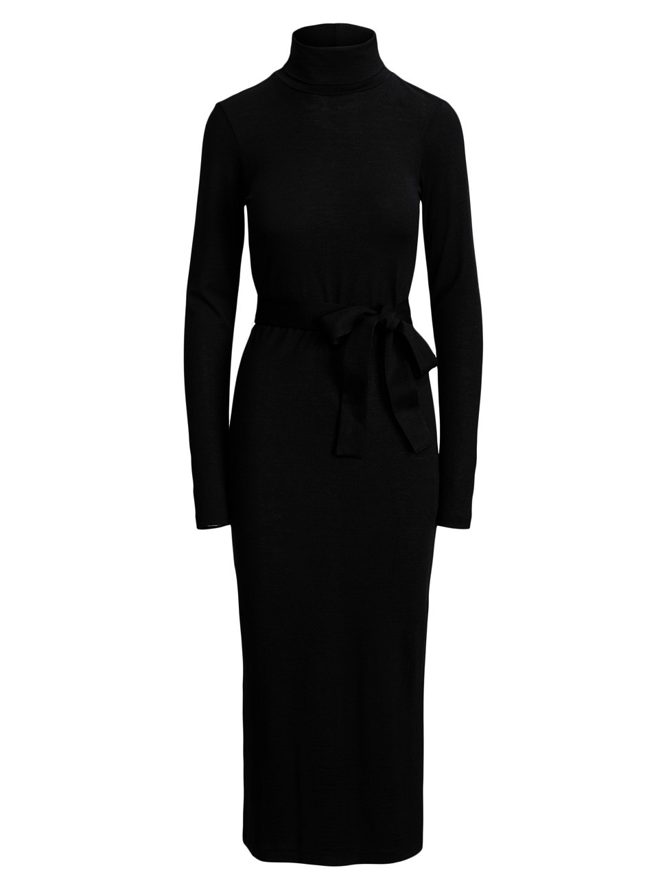 Women's Knit Body-Con Midi Dress - Polo Black - Size XS | Saks Fifth Avenue