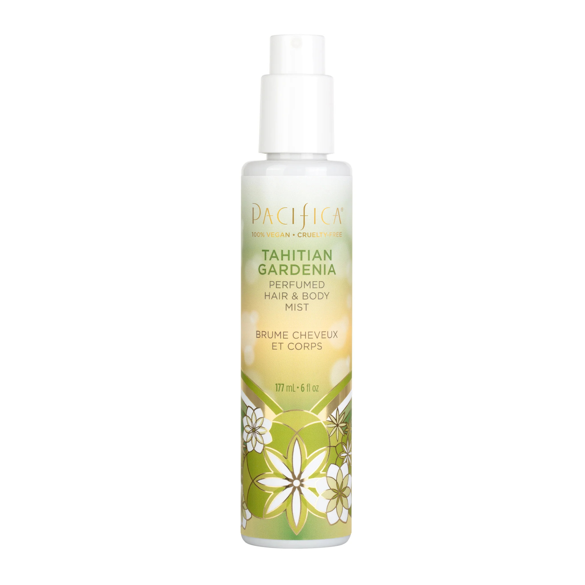 Tahitian Gardenia Perfumed Hair & Body Mist | Pacifica Beauty