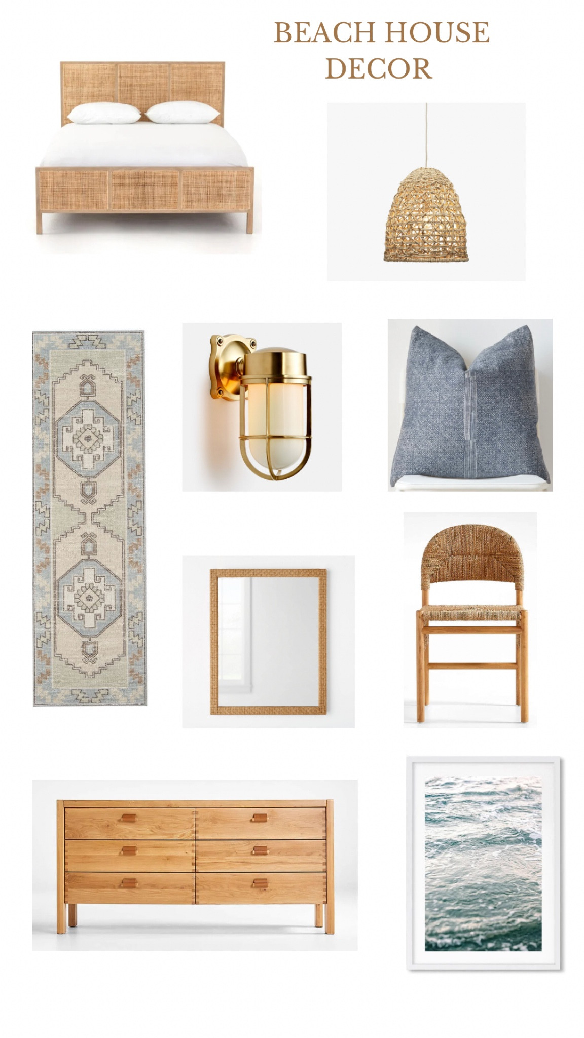 Beach house decor…all things in my cart for FL!! 