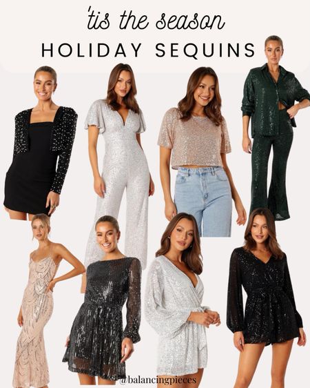 Holiday outfits, sequins edition  

#LTKHoliday #LTKSeasonal #LTKparties