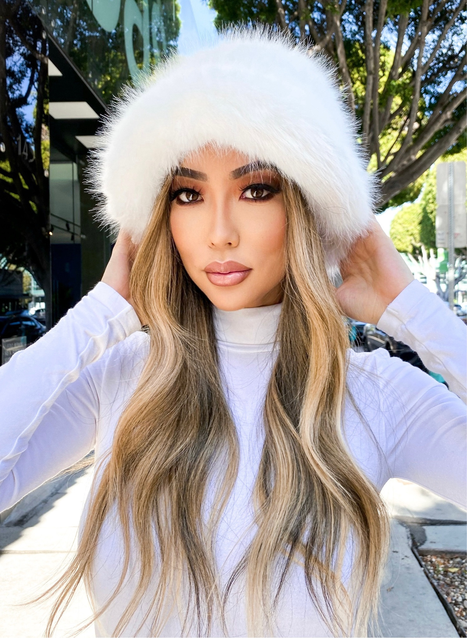 ❄️cold girl glam❄️ fuzzy hat from @shein_us @sheinofficial 
Search ID: 11816011
Use code 24Arika for an extra 15% off
#SHEINforAll #loveshein #SHEINpartner

