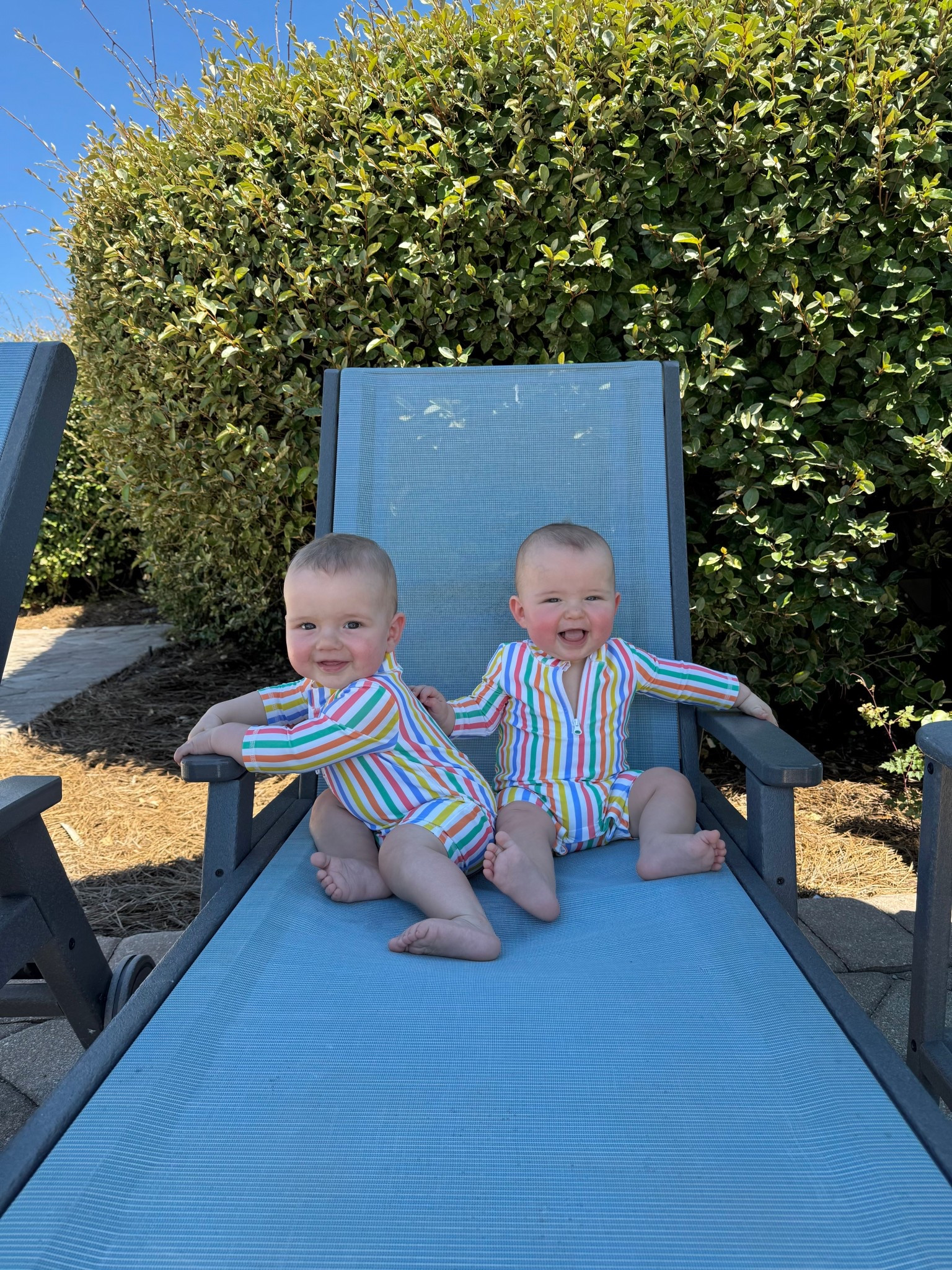 Colorful baby bathing suit! Snaps at the bottom and zipper make it so easy to put on. This staple from last summer is back in stock :)

Rainbow stripe’s swim suit, one piece rash guard

#LTKSaleAlert #LTKBaby #LTKSeasonal