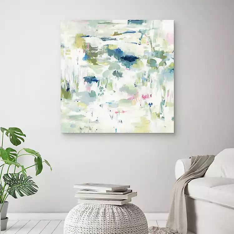 Abstract Reflections Canvas Art Print, 35x35 in. | Kirkland's Home