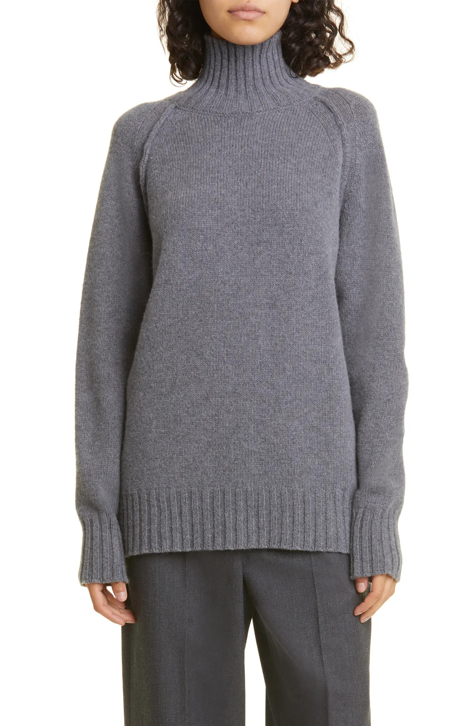 Merino Wool & Cashmere Turtleneck Sweater | Nordstrom