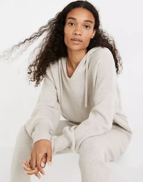 (Re)sourced Cashmere Allendale Hoodie Sweater | Madewell