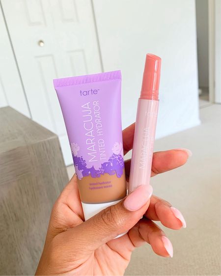 Absolutely loving my coconut-scented 🥥 Maracuja Juicy Lips and Maracuja Tinted Moisturizer from Tarte Cosmetics! Perfect combo for a fresh, hydrated look. #TarteCosmetics #BeautyFavorites #JuicyLips #TintedMoisturizer

#LTKBeauty #LTKGiftGuide