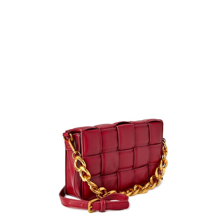 Scoop Woven Crossbody Handbag | Walmart (US)