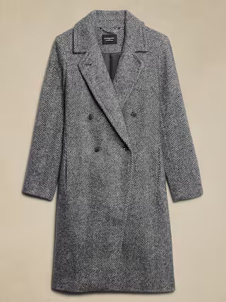 Herringbone Timeless Topcoat | Banana Republic Factory