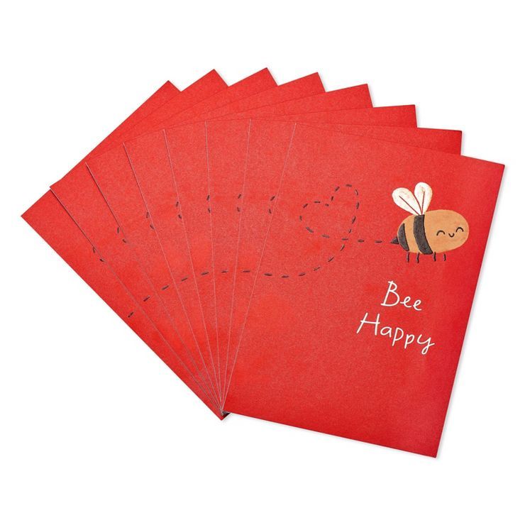 8ct Valentine's Day Cards Bee | Target