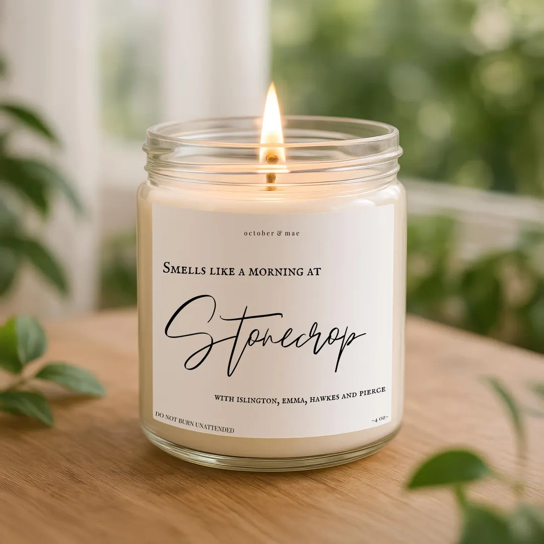 Emma M Lion Candle Smells Like Stonecrop Beth Brower Unselected Journals - Etsy | Etsy (US)