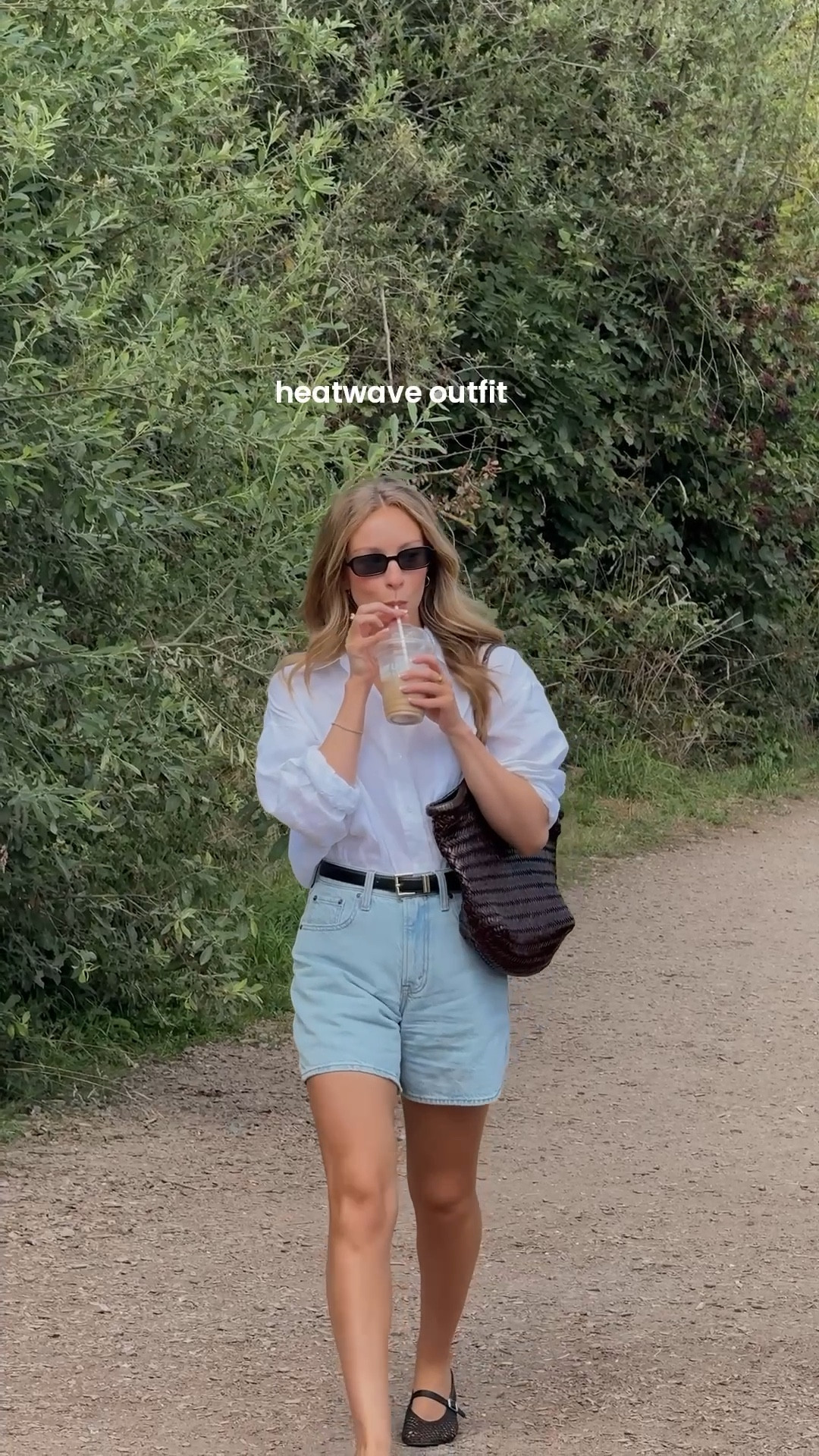 Heatwave outfit idea, summer outfit, summer holiday outfit, denim shorts, Abercrombie shorts, linen shirt, leather weave bag

#LTKstyletip #LTKsummer #LTKuk