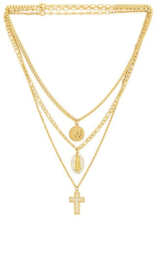 x REVOLVE Cassandra Necklace in Gold | Revolve Clothing (Global)