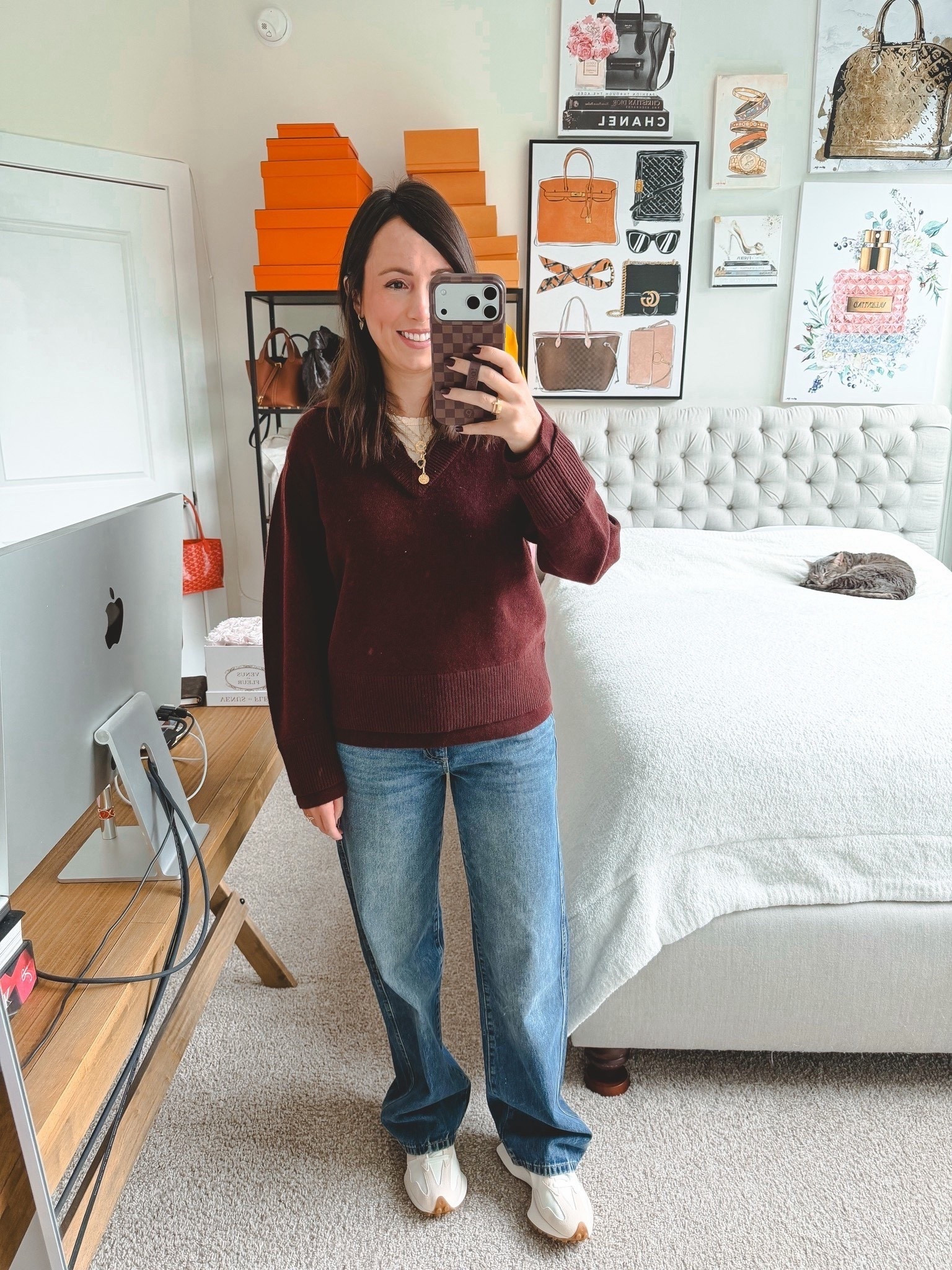 This burgundy sweater is the perfect fall color!!



#LTKFindsUnder100 #LTKSeasonal #LTKStyleTip