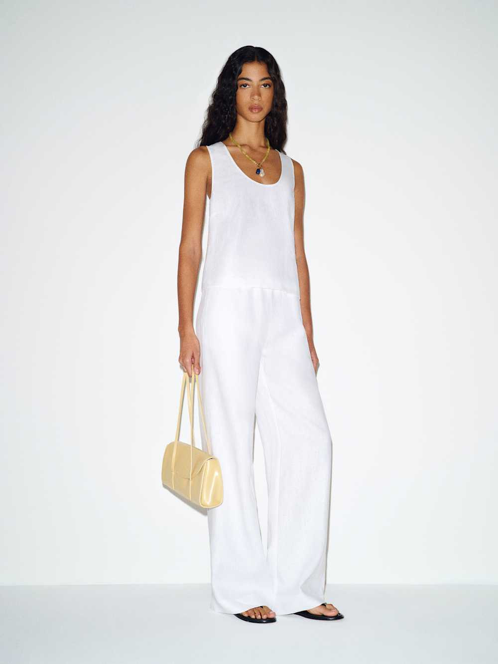 Lenora Linen Two Piece | Reformation (Global)