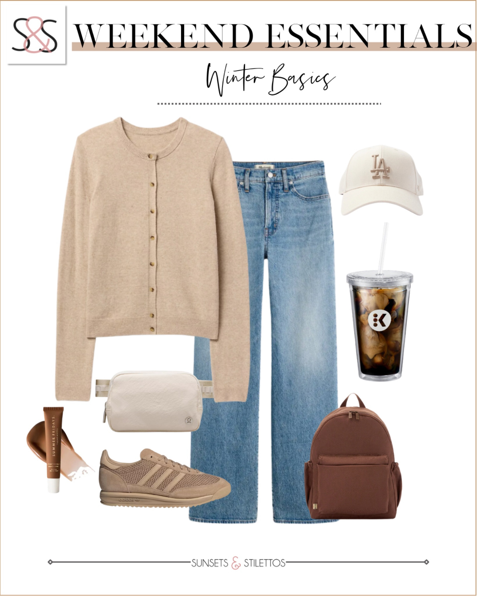 Weekend layers that blend comfort and style. This cozy cardigan pairs great with a laid-back base of relaxed jeans and sneakers. Neutral accessories keep it polished and versatile for your spring essentials.

Sunsets and Stilettos, beige cardigan, casual weekend look, winter wardrobe ideas, neutral outfit inspiration

#LTKSeasonal #LTKWorkwear #LTKOver40