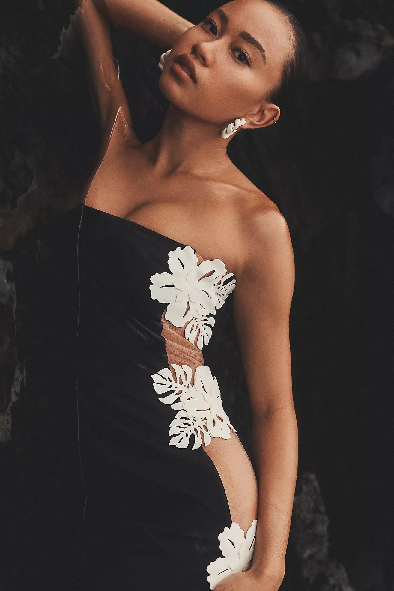 Bahia Maria x Anthropologie Maui Strapless Column Maxi Dress | Anthropologie (US)