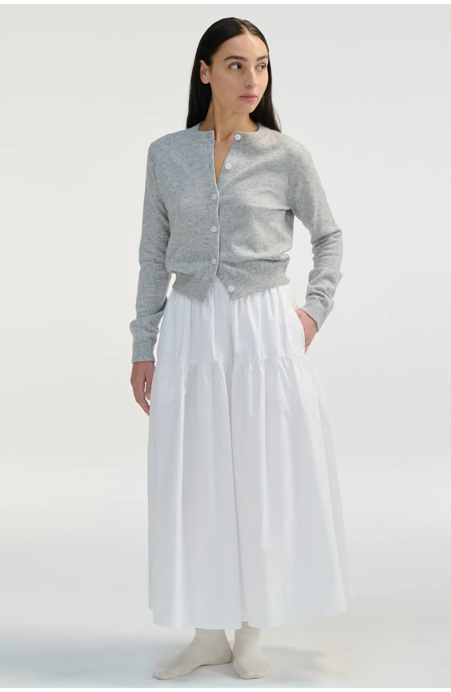 Almina Concept Cotton Midi Length Skirt | Nordstrom | Nordstrom