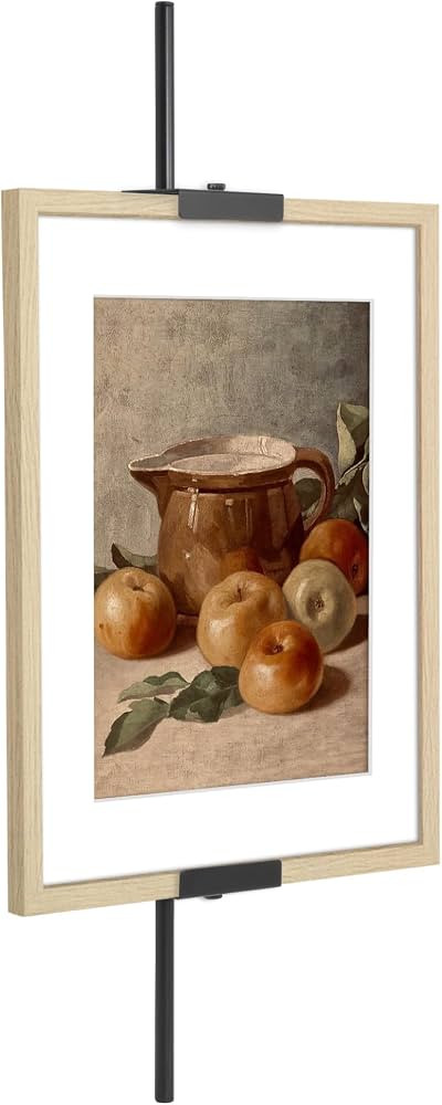 Americanflat 24" Picture Frame Stand - Wall Mounted Frame Stand - Artwork and Photo Easel with Ad... | Amazon (US)