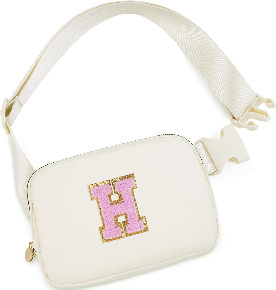 Monogrammed Gifts for Women - Fanny Pack for Kids Teen,Crossbody Bag for Women Trendy Everywhere ... | Amazon (US)