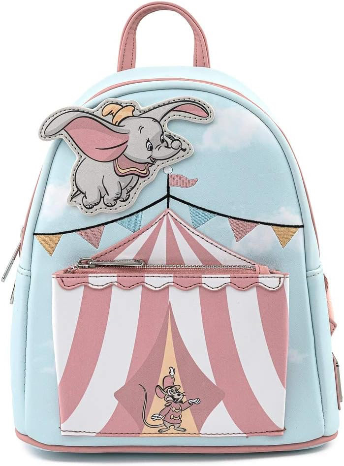 Stop this Dumbo backpack is the cutest thing ever 🐘🎪✨
The pastel colors + circus details + little Dumbo… I can’t 😭💙
Perfect for park days when you want something functional but still adorable 🙌
Adding this to my Disney bag lineup ASAP 💫
#LTKTravel #DisneyStyle #LTKFinds #DisneyAccessories #ParkStyle 

 