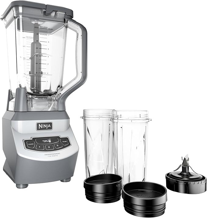 Ninja BL660 Professional Compact Smoothie & Food Processing Blender, 1100-Watts, 3 Functions -for... | Amazon (US)