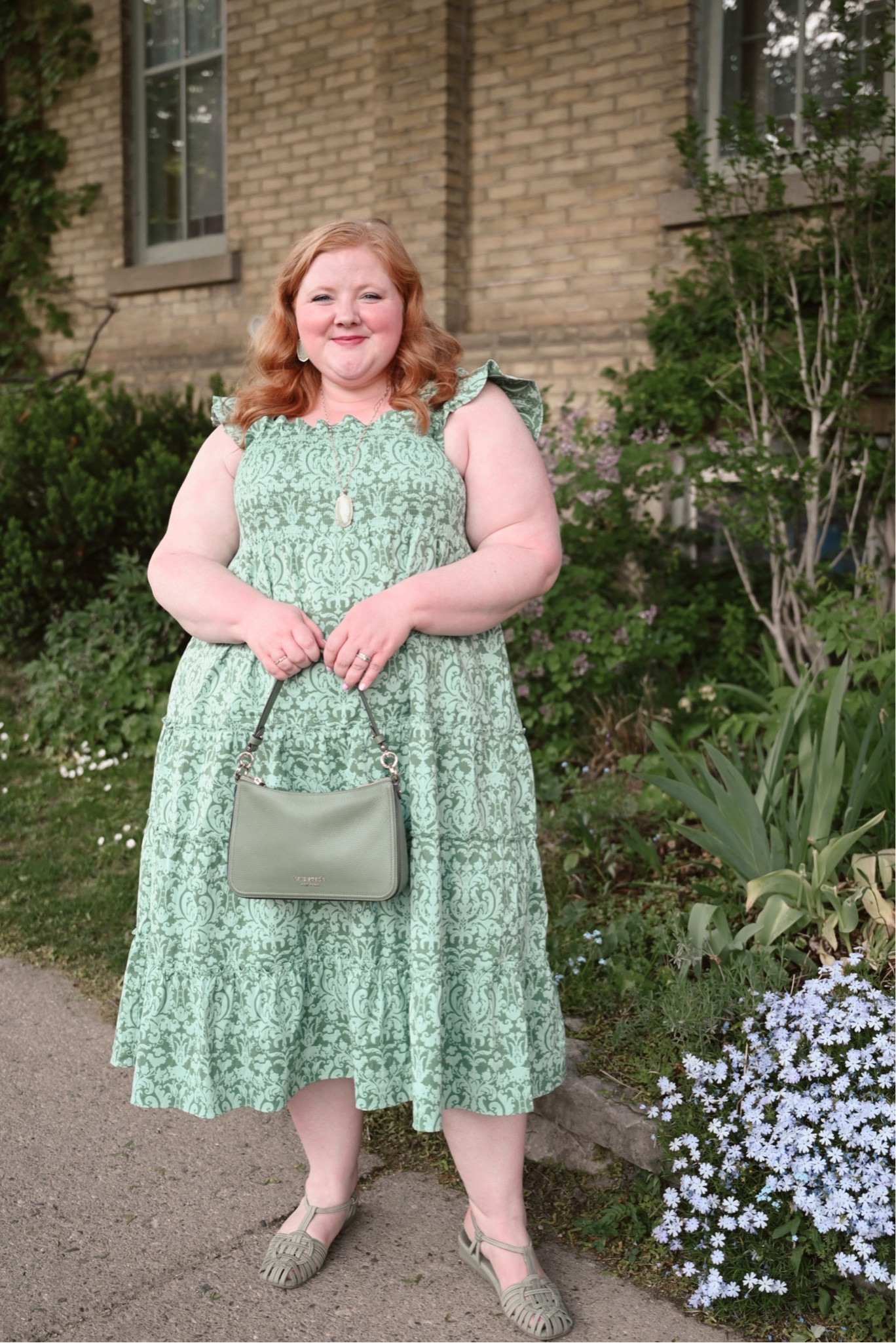 Monochrome green summer outfit idea💚

Nap Dress @hillhouse 
Jewelry @kendrascott 
Hudson Bag @katespadeny 
Sandals @dsw


#LTKwedding #LTKitbag #LTKcurves