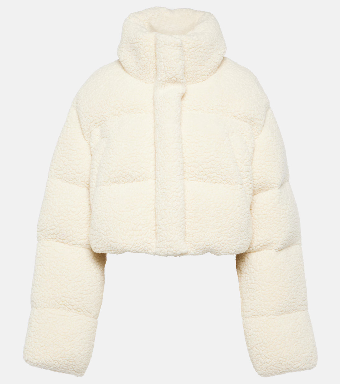 Kozzy cropped wool-blend puffer jacket | Mytheresa (UK)