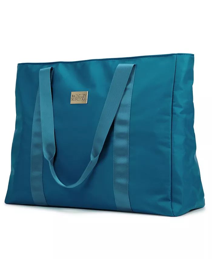 Badgley Mischka Nylon Travel Tote Weekender Bag - Macy's | Macy's