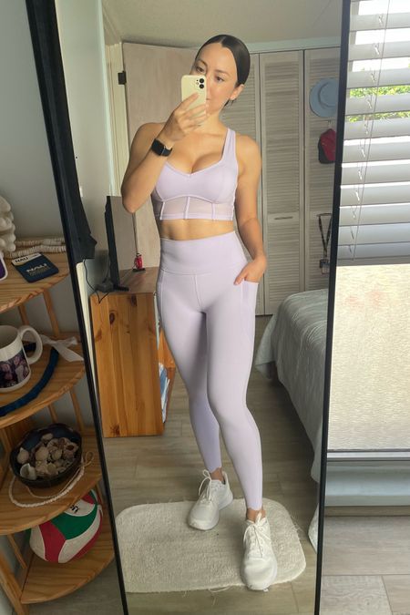 💜Summer Activewear Outfit🌟

This is my pilates fit today and it’s giving me Pilates Princess feels all the way!  

This outfit is great for Pilates and Yoga.  

The fabric is so breathable and comfortable.  The quality is top-notch!  

I love an Athleisure that is not only comfortable and functional enough for my workout  but also 
stylish and feminine.  WISKII nails this! 
Top size medium, leggings size small.  Both are from WISKII Active.

Use my code NOEXCUSEGIRL for 15% off of your order.  

#LTKFind #LTKunder100 #LTKFitness