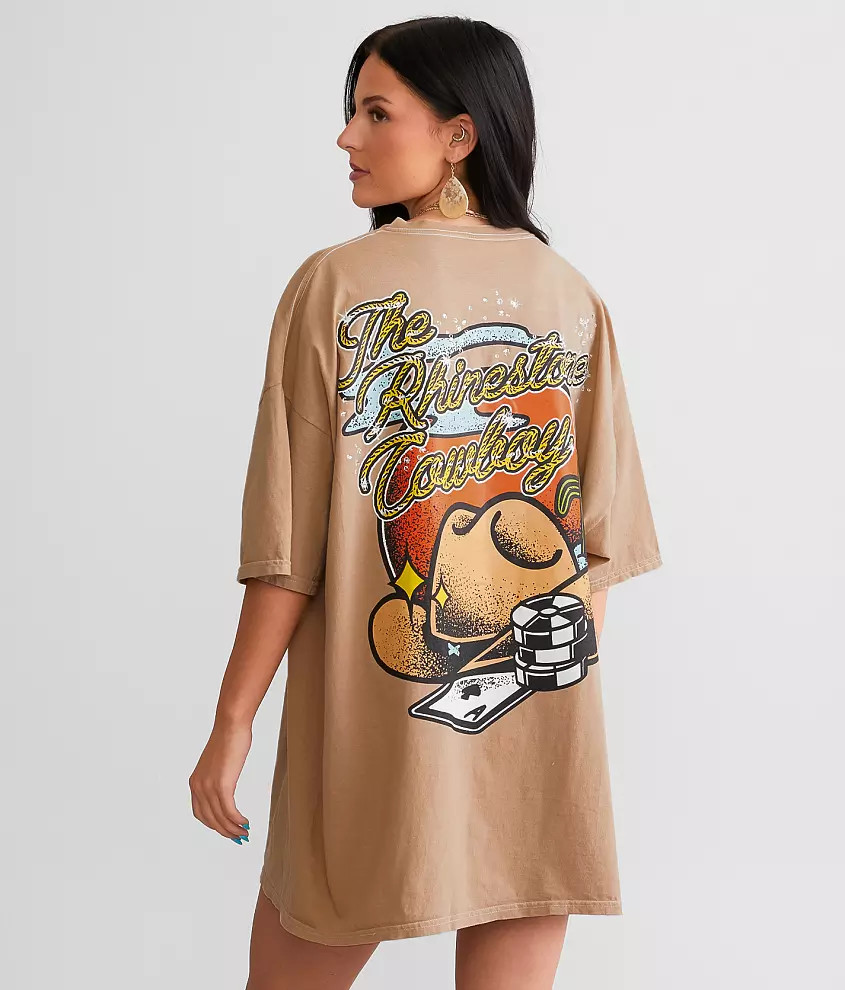 The Rhinestone Cowboy T-Shirt Dress | Buckle