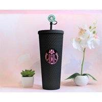 Skelton Starbucks Cup | Studded Tumbler Skeleton Glow in The Dark | Etsy (US)