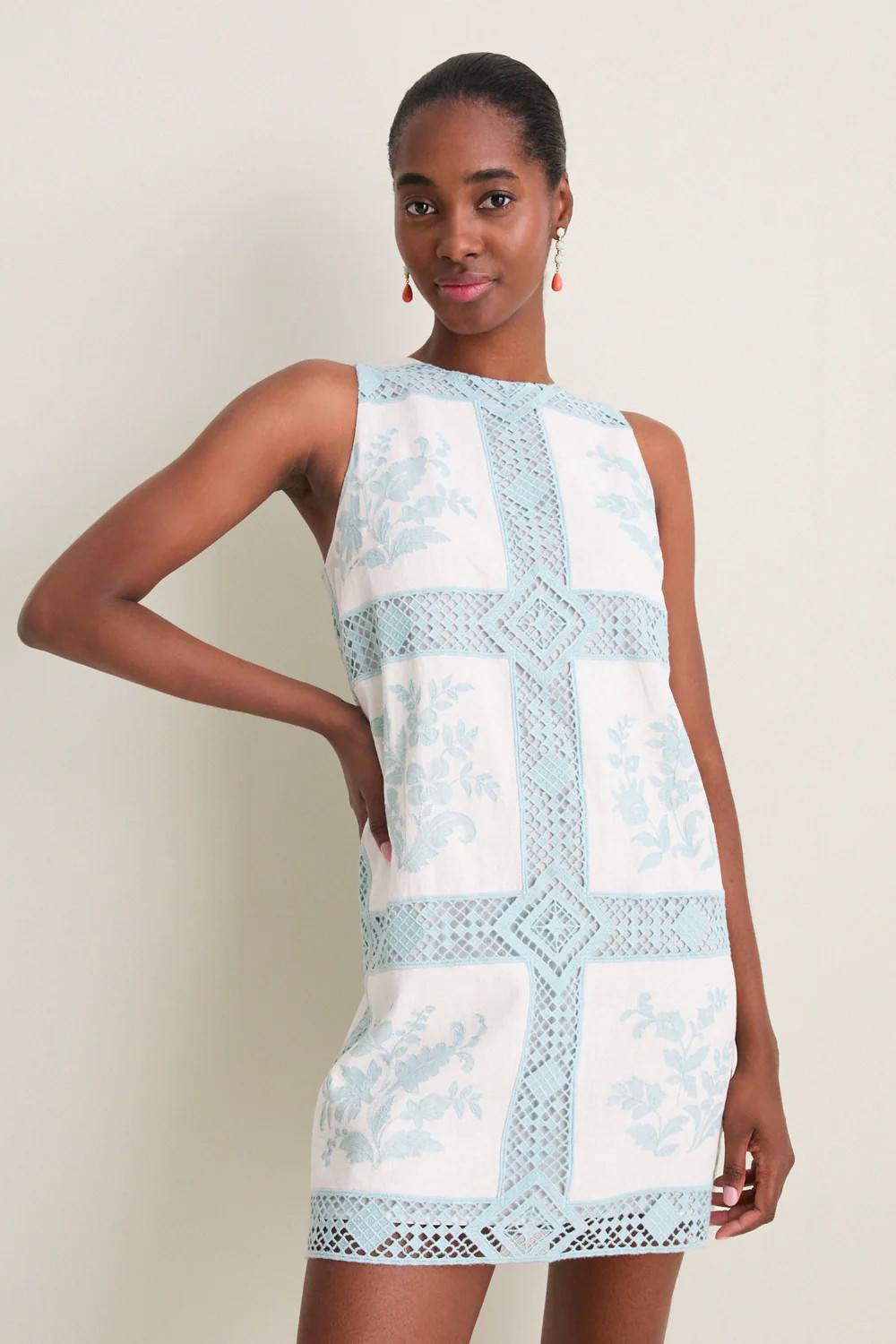 Amalfi Tile Lace Sconset Dress | Tuckernuck (US)