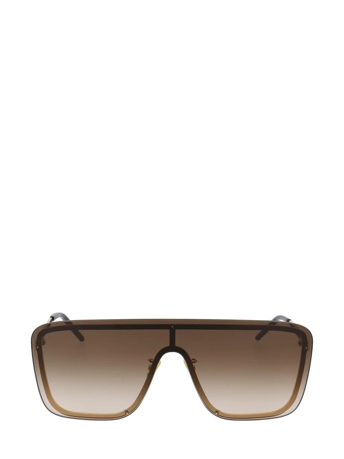 Saint Laurent Eyewear Shield-Frame Sunglasses | Cettire Global