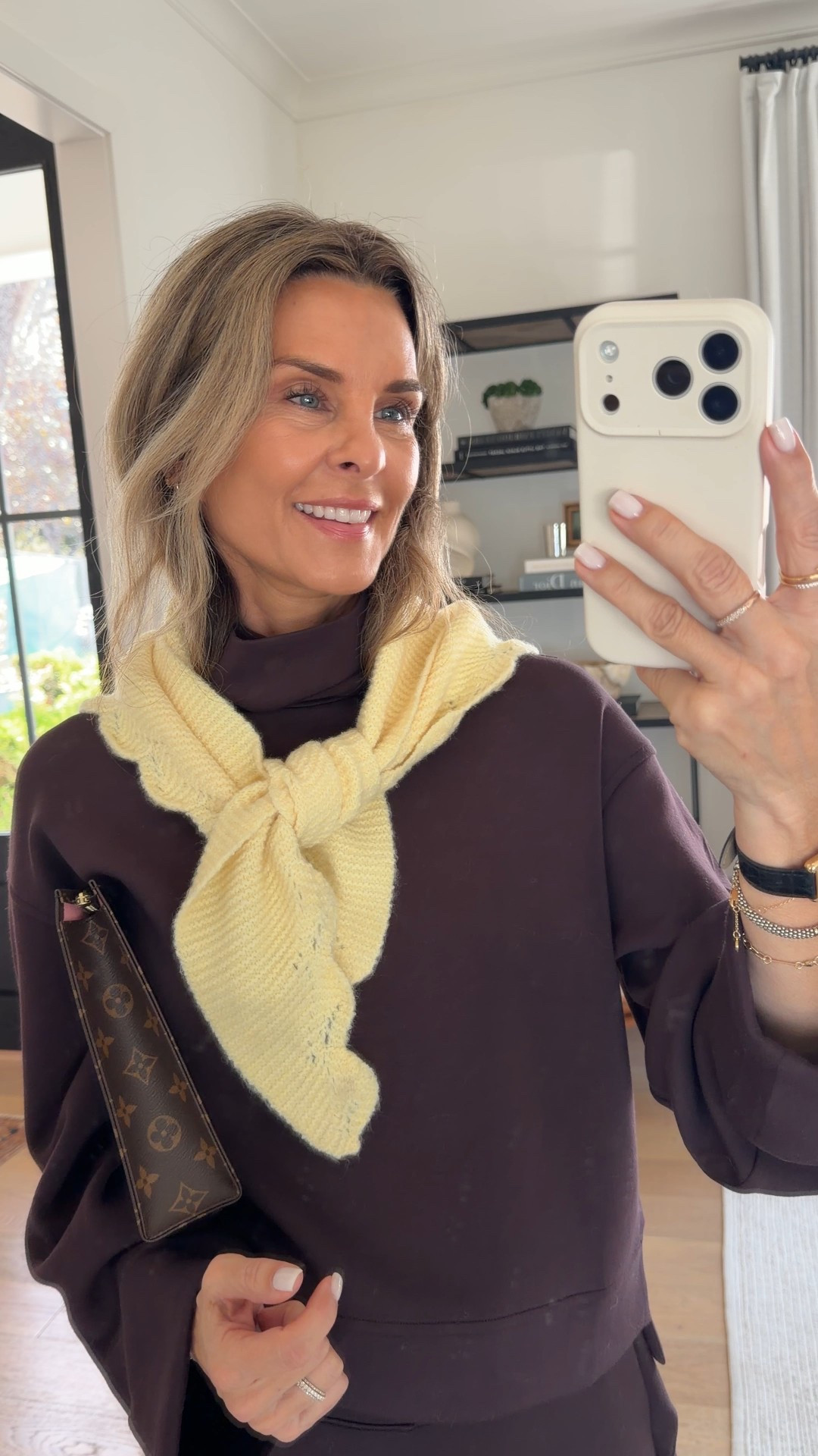 Lunch out set of Spanx AirEssentials sz S top, XS reg bottoms. I’m 5’6” 
On sale now. 
-Target loafers TTS 


#LTKootd #LTKOver40 #LTKSaleAlert