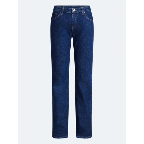 Kacey Lee Women's High Rise Straight Jeans, Sizes 0-18 | Walmart (US)