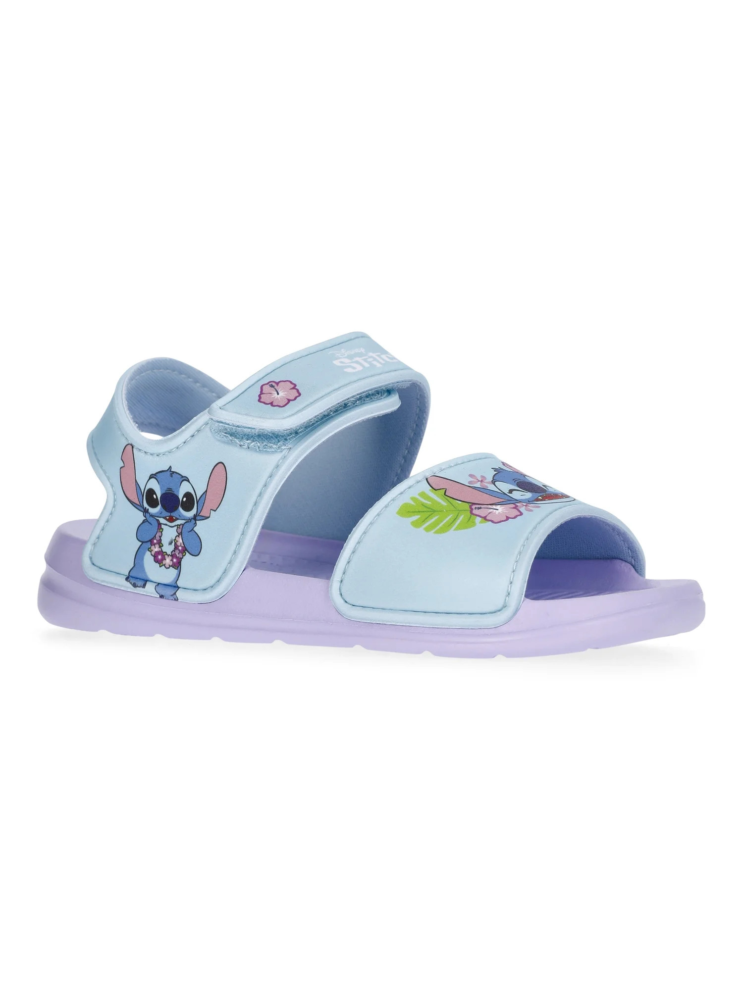 Lilo & Stitch Toddler Girls Single Strap Sandals | Walmart (US)