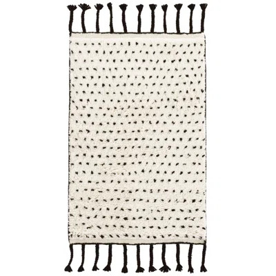 Speck Black Hand Knotted Wool Rug | Wayfair North America