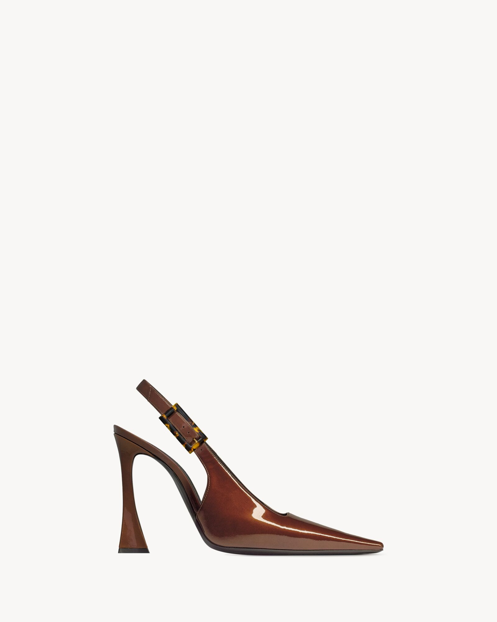 dune slingback pumps in patent leather | Saint Laurent Inc. (Global)