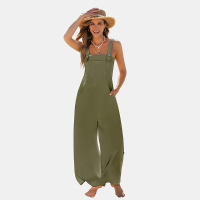 Women's Breezy Baggy Jumpsuit for Beach Getaways - Cupshe | Target