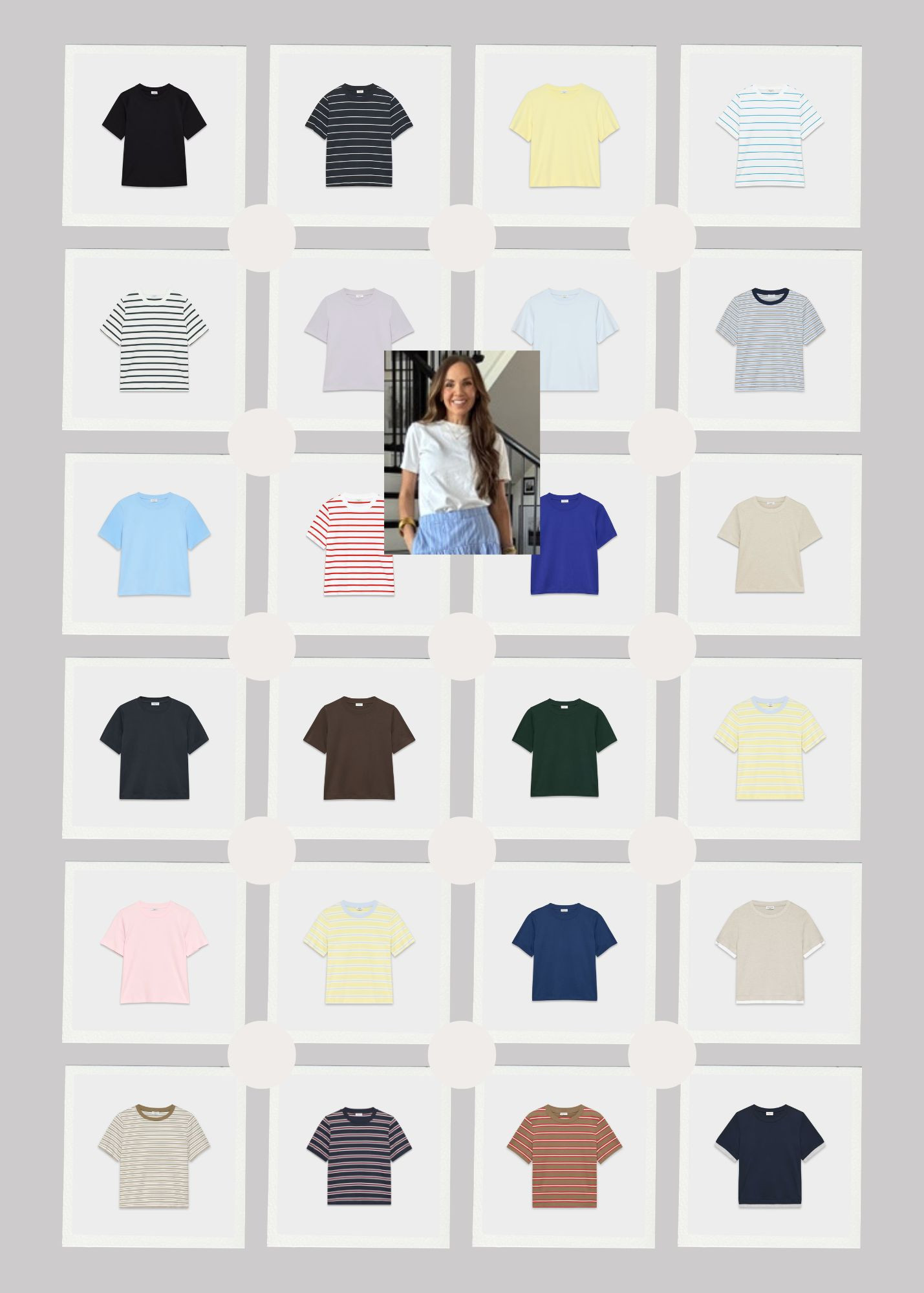 My favorite boxy white tee is thick and not see through at all- it is also 100% cotton, washes up so well and comes in so many colors! Run TTS, I am in a small.  

 

#LTKgrwm