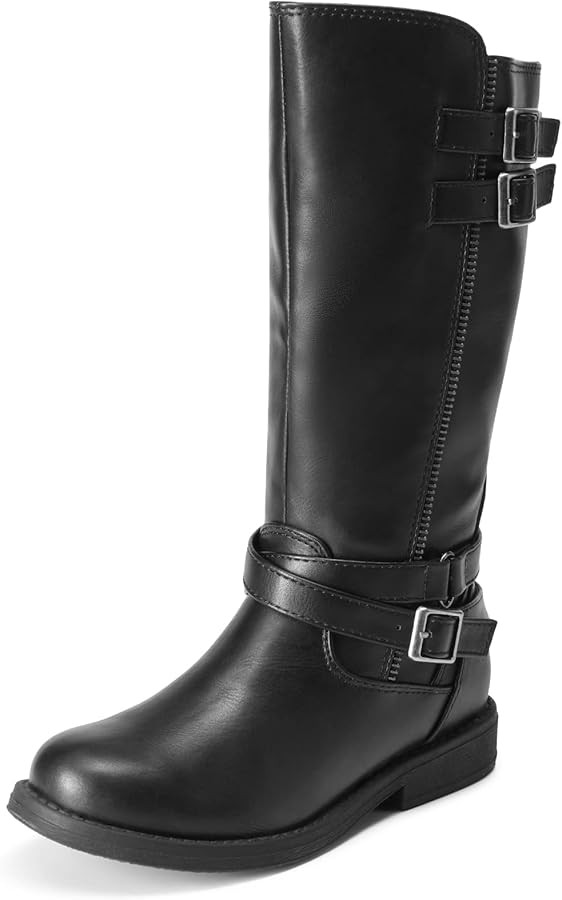 DREAM PAIRS Girls Knee High Fashion Riding Boots | Amazon (US)