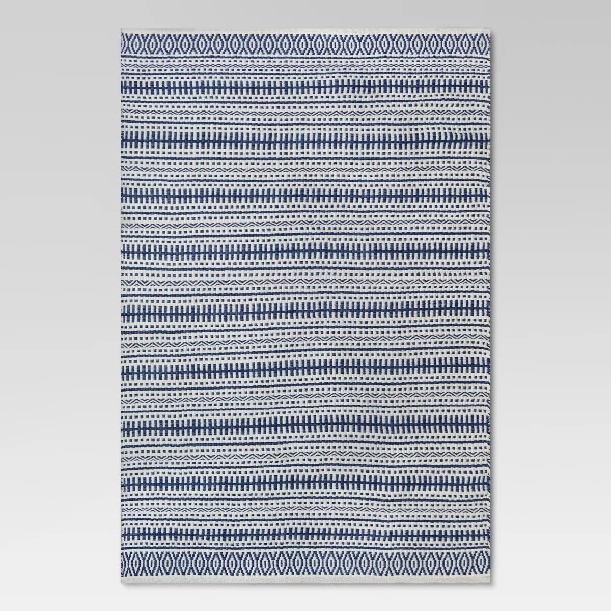 Pattern Stripe Outdoor Rug Blue - Threshold™ | Target