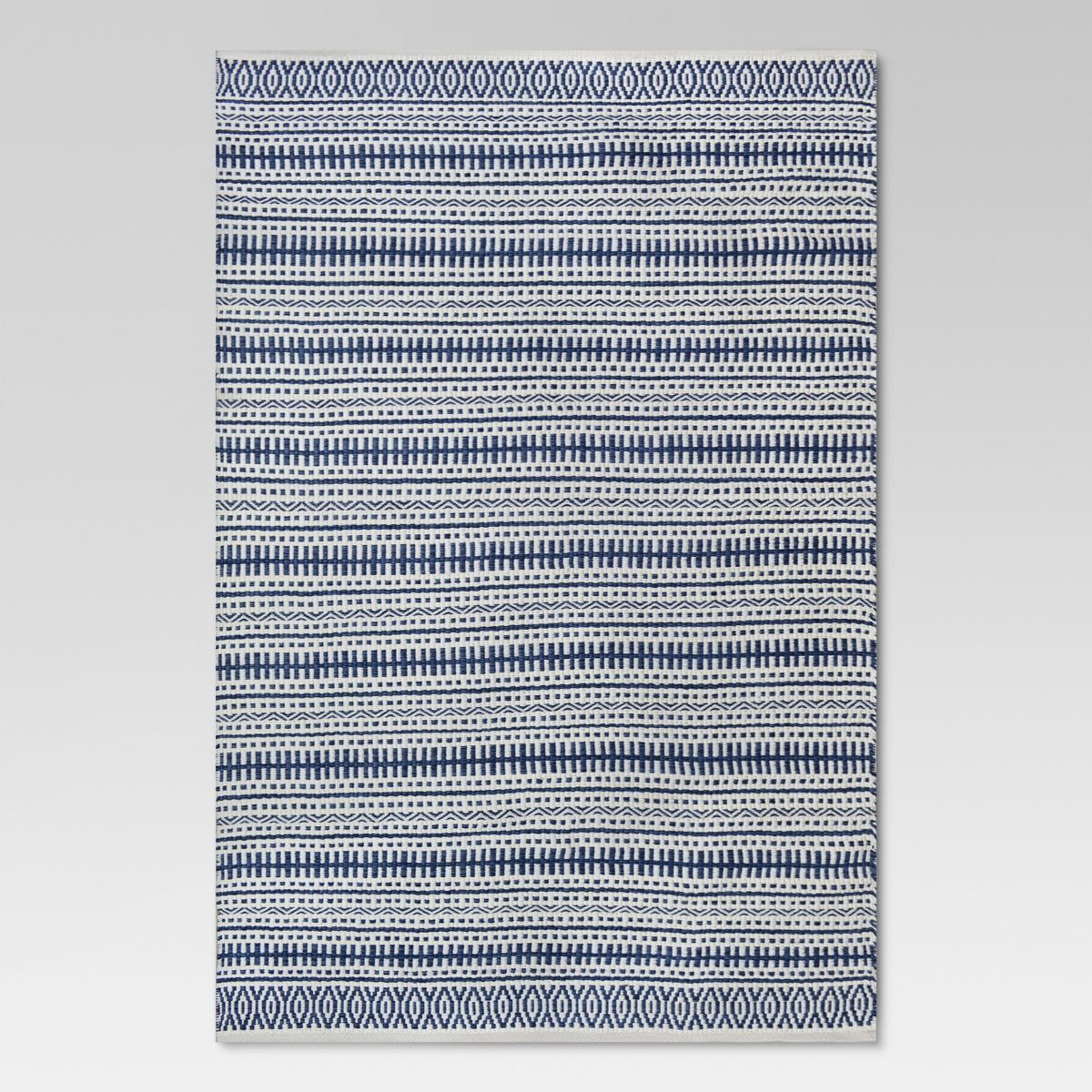 Pattern Stripe Outdoor Rug Blue - Threshold™ | Target