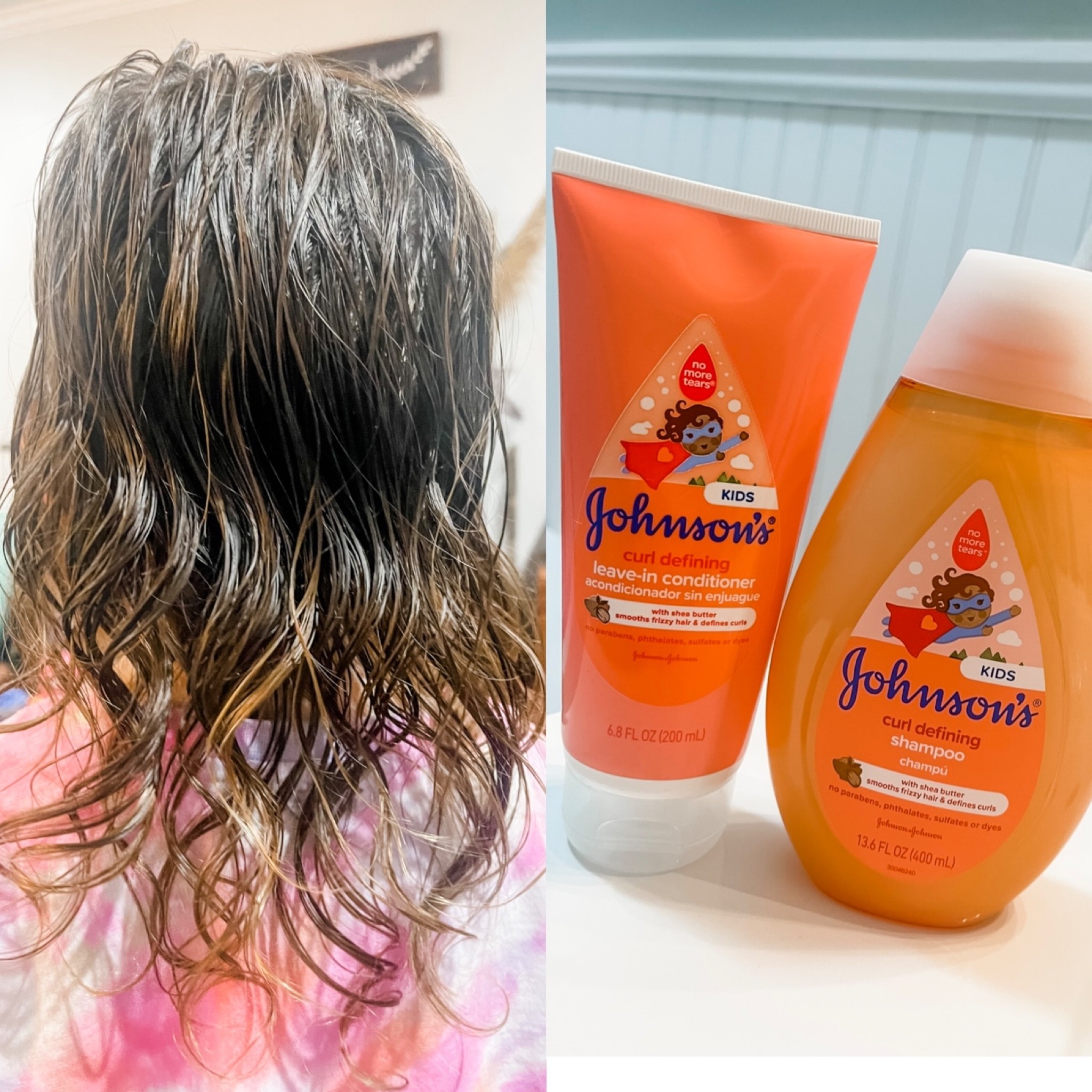 Johnson and johnson curl store defining shampoo and conditioner