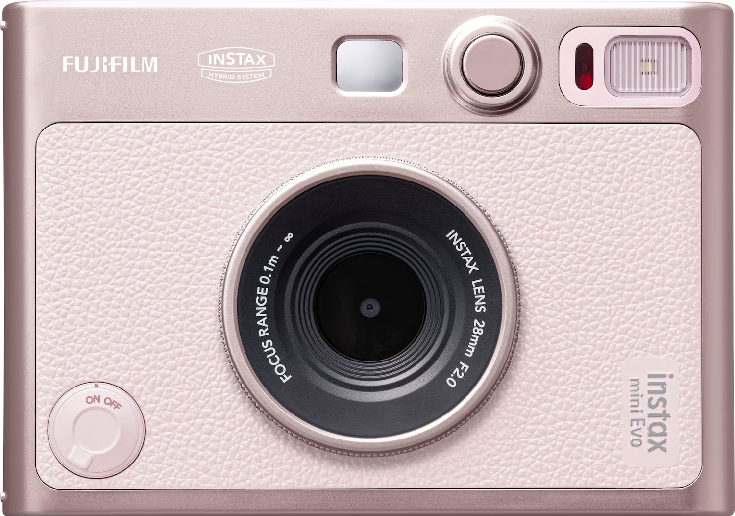 Fujifilm - instax mini Evo Instant Film Camera - Pink | Best Buy U.S.
