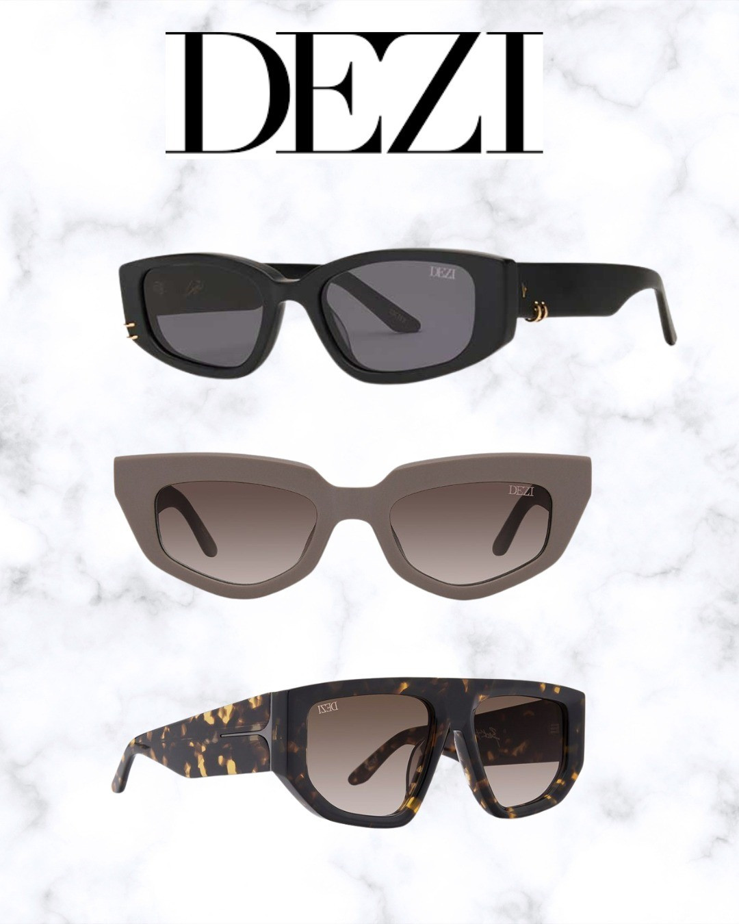 Best Summer Sunnies CUFFED in BLACK; On Read in stone: Backtrack in Turtoise #dezisunnies#fashion #viral #tiktokmademebuyit

#LTKfindsunder100 #LTKstyletip #LTKsalealert